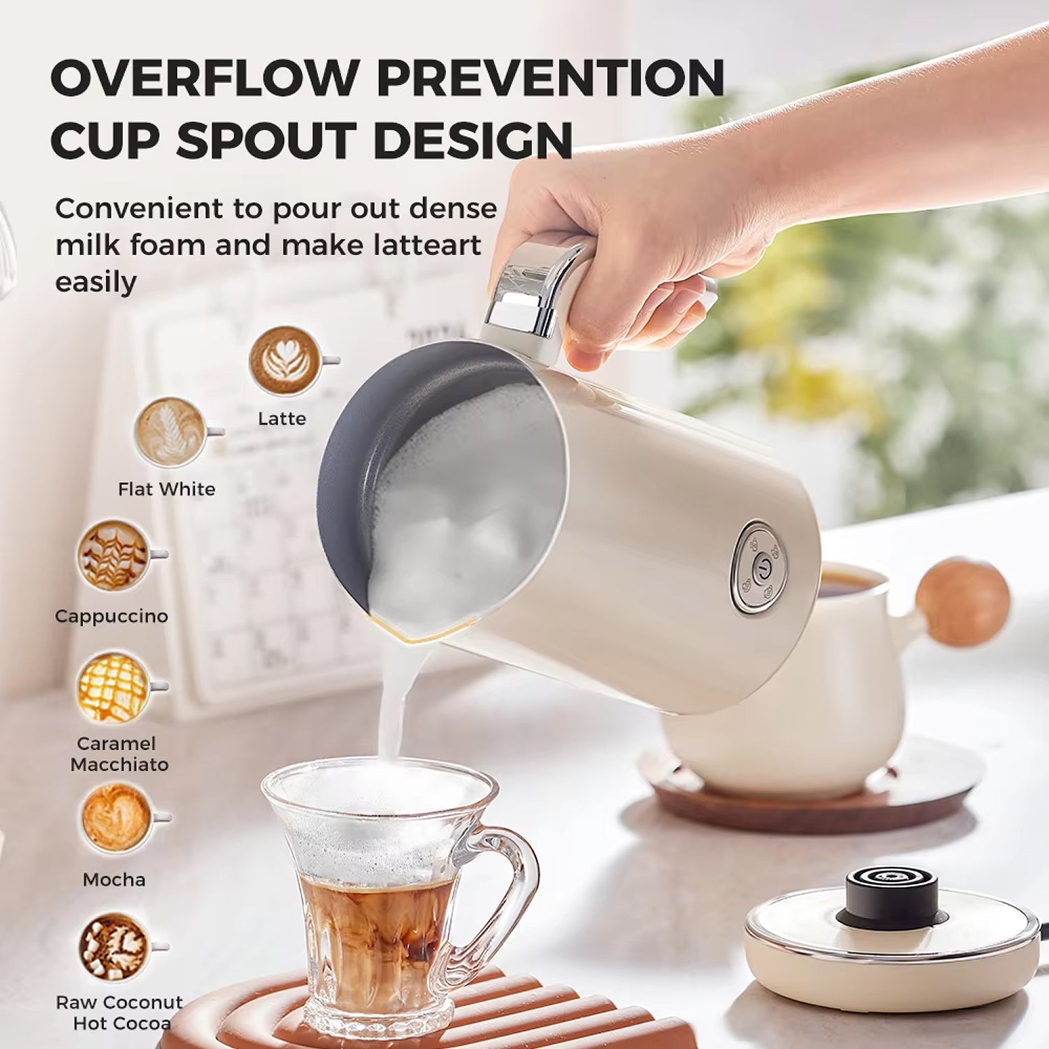 FoamyMic Milk Frother
