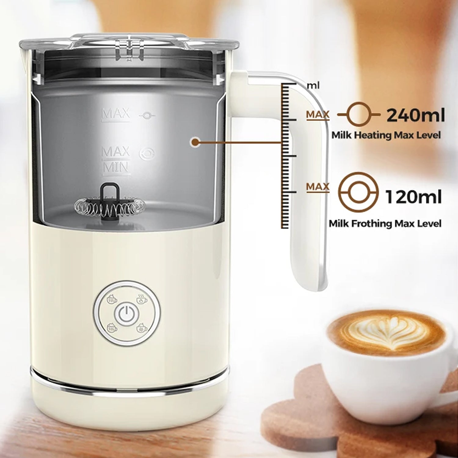 FoamyMic Milk Frother