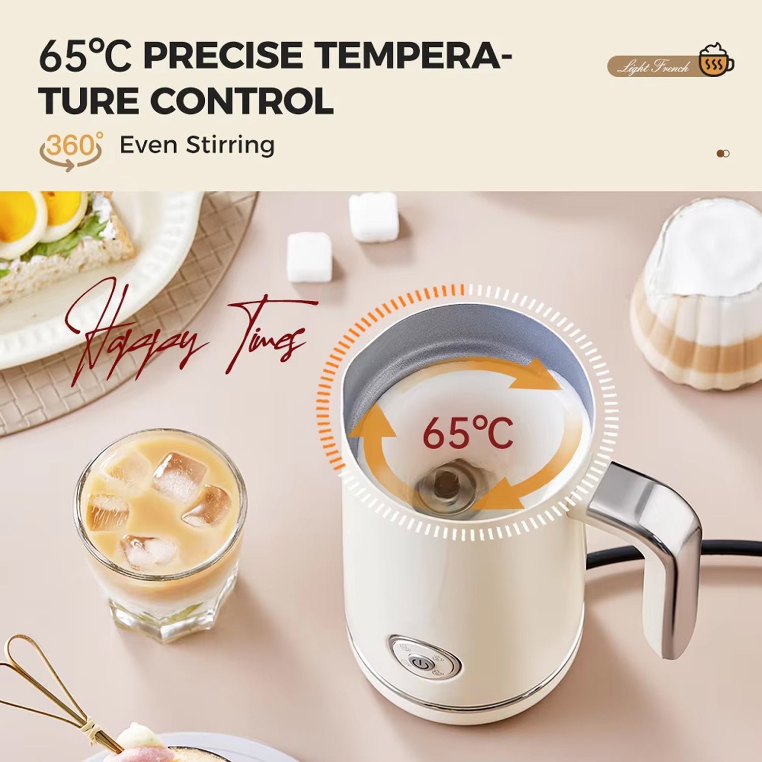 FoamyMic Milk Frother