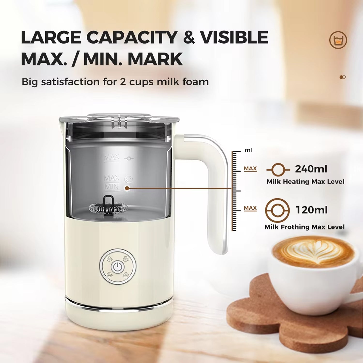 FoamyMic Milk Frother